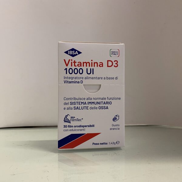 Ibsa Vitamina D3 1000UI Film Linguale